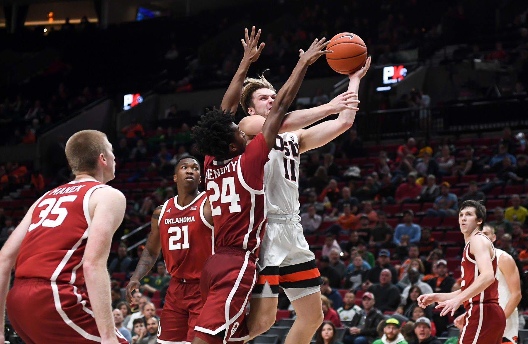 Gallery: OSU vs Oklahoma men's basketball 28